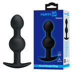 Party Up James Anal Bead Plug 10.4 Centimeter Beaded Butt Plug > Anal Range > Butt Plugs