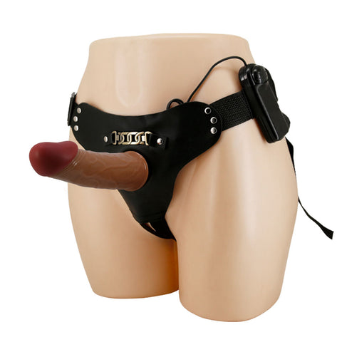 Party Up Nelson Vibrating Hollow Strap-On 17.5 cm STRAP-ONS