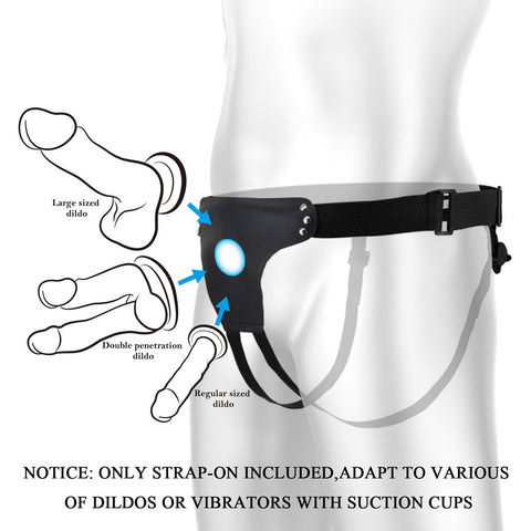 Party Up Nick Strap-On Harness Adjustable Strap-On Harness No Probe Included STRAP-ONS