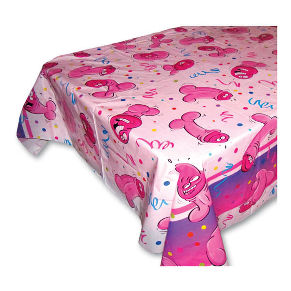 Pecker Table Cover for Hen's Party Novelty Celebration Default Title Party Supplies