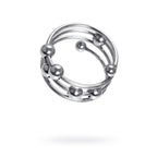 Penis Head Ring – Multi-Ring Sensitivity Enhancer and Stimulator 40 mm > Cock Ring > Metal