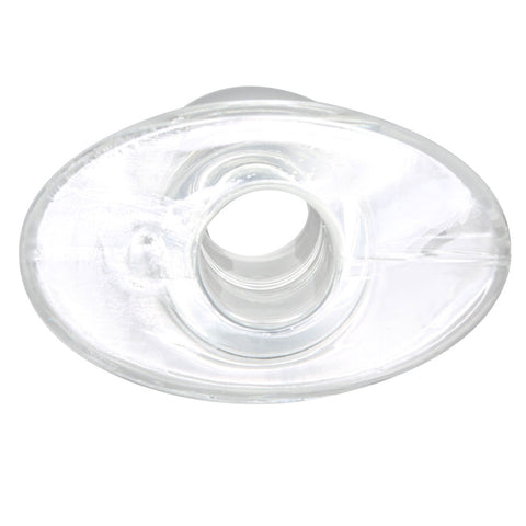 Perfect Fit Tunnel Plug Medium Clear Butt Plugs - Hollow