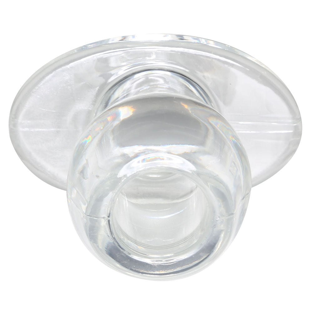 Perfect Fit Tunnel Plug Medium Clear Butt Plugs - Hollow