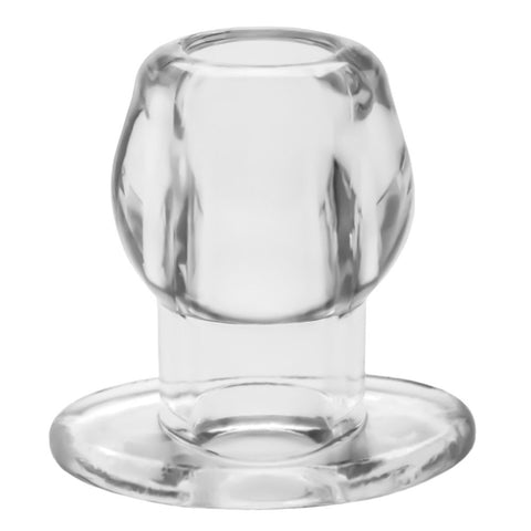 Perfect Fit Tunnel Plug Medium Clear Butt Plugs - Hollow