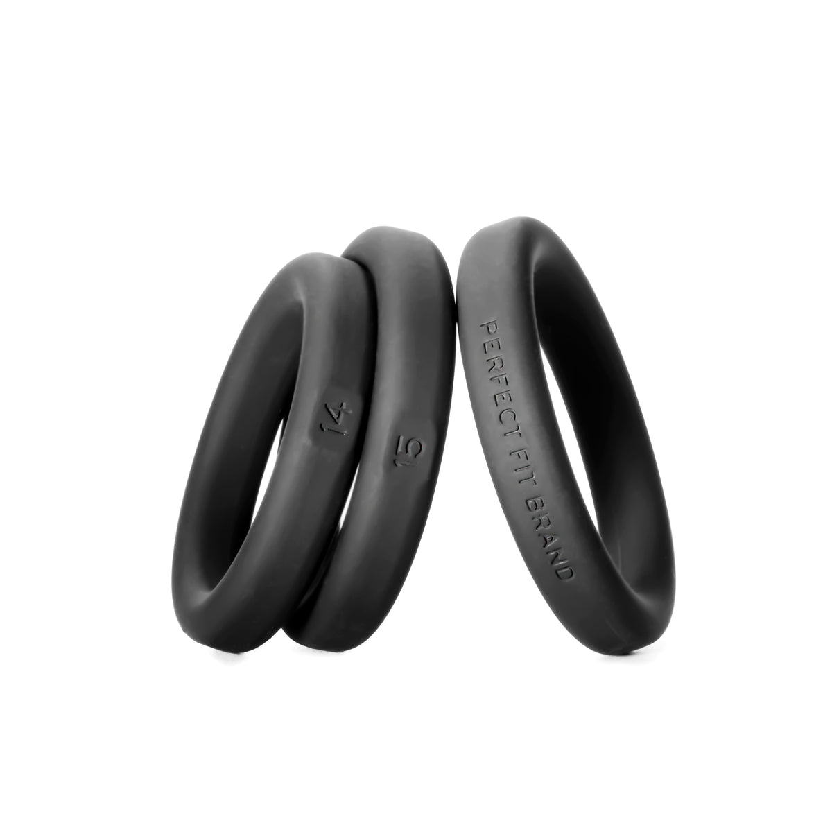Perfect Fit XactFit 3-Ring Cock Ring Set – Precision Sizing 1.4" - 2.2" > Cock Ring > Sets Main image