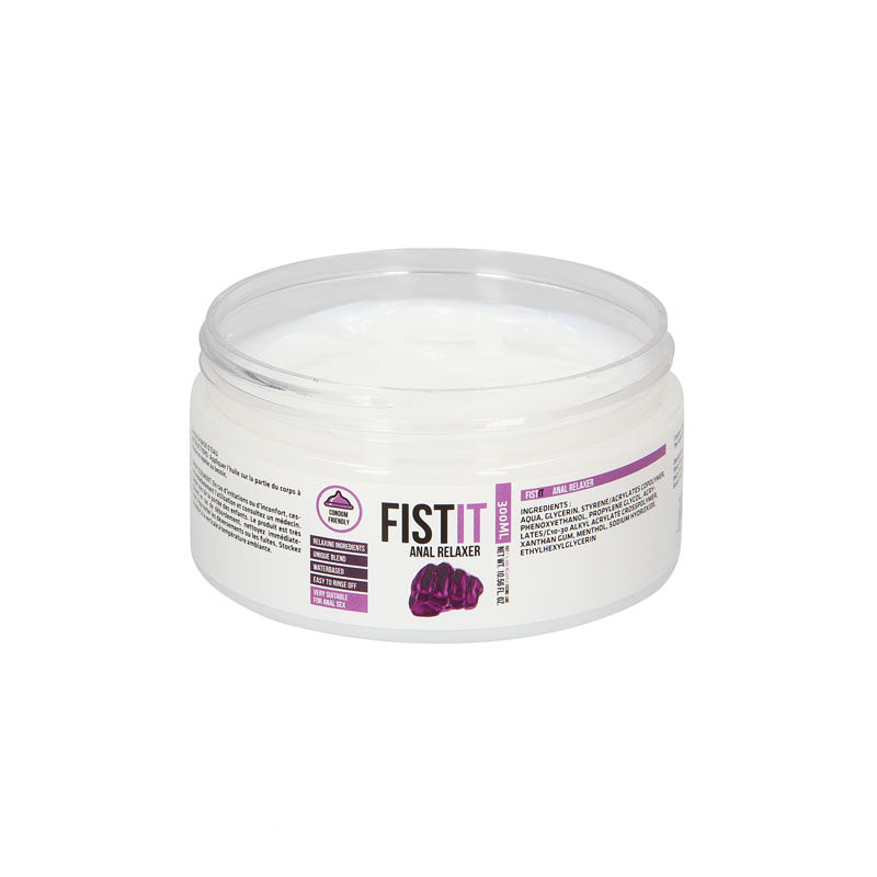 Pharmquests Fist-It Anal Relaxer Water Based Lubricant 300 mls Tub Anal Lubricant
