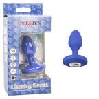 Cheeky Gems Medium Rechargeable Vibrating Probe – Flexible Silicone Vibrator > Anal Range > Jewel Butt Plugs