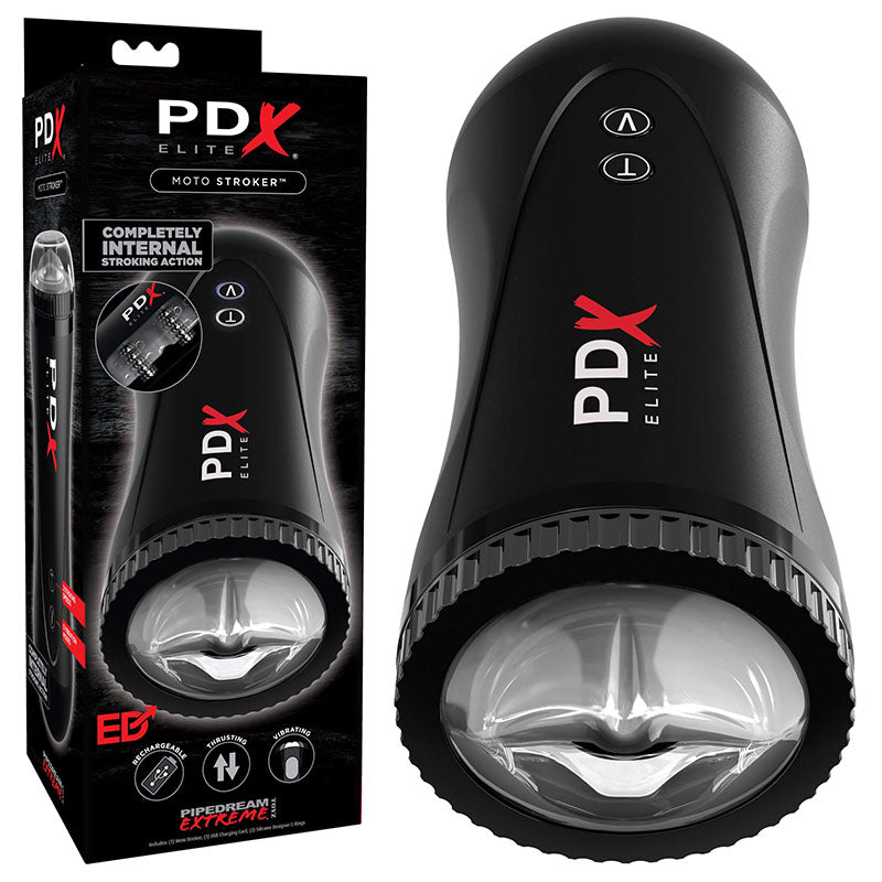 Pipedream Extreme Toyz Elite Moto Stroker Powered Masturbator > Sex Toys For Men > Masturbators > Vibrating