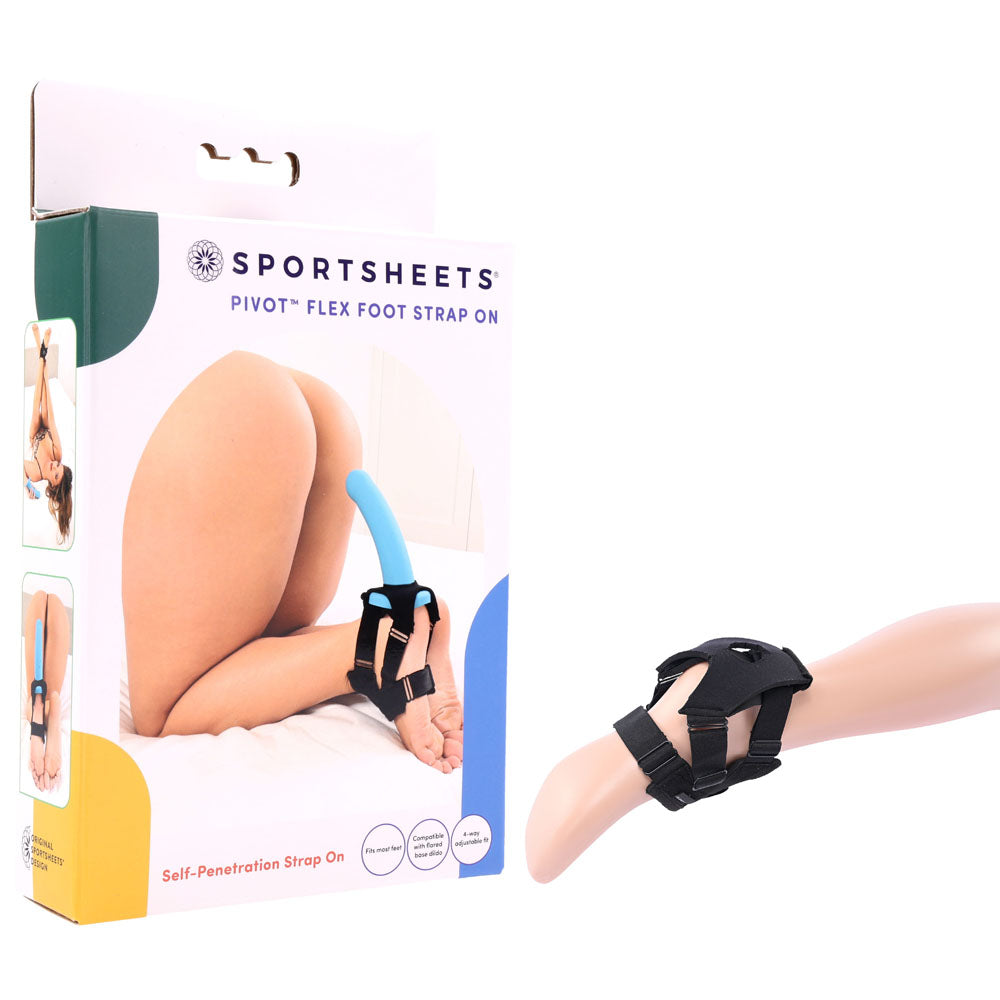 Pivot Flex Adjustable Foot Strap-On Harness – Hands-Free Strap-On Harness > Sex Toys > Sex Positioners Main image