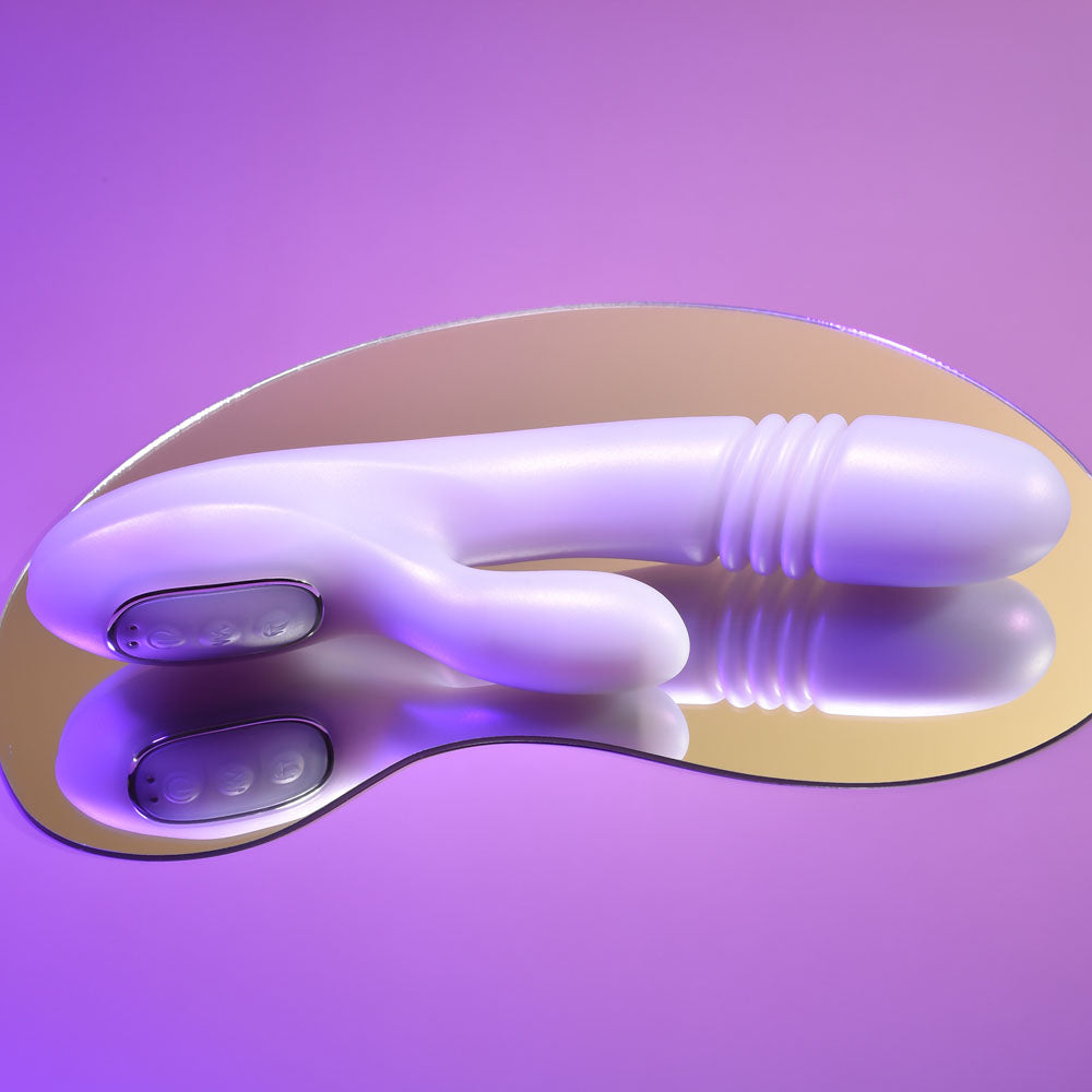 Playboy Pleasure BUMPING BUNNY Rabbit Vibrator 22.9cm > Vibrators > Ladies > Rabbit