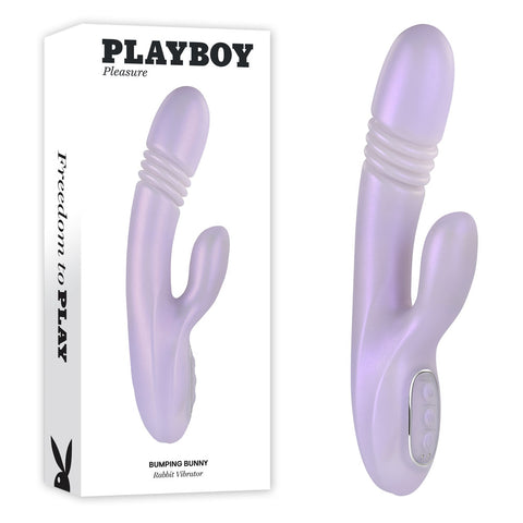 Playboy Pleasure BUMPING BUNNY Rabbit Vibrator 22.9cm > Vibrators > Ladies > Rabbit