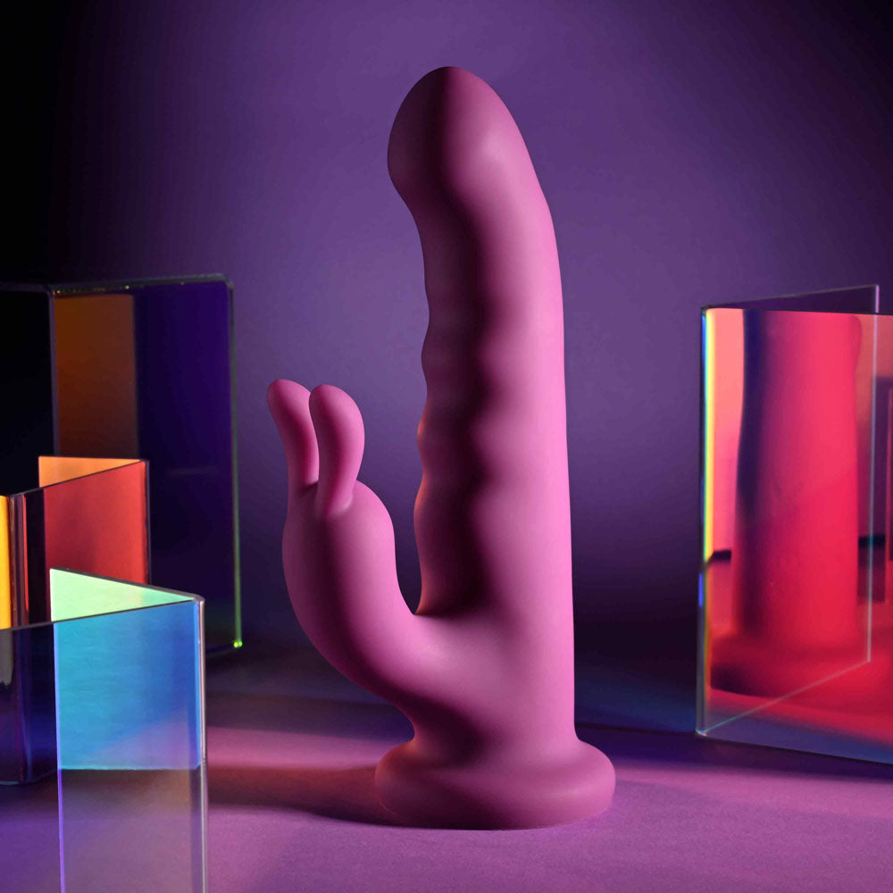 Playboy Pleasure FLUFFLE Rabbit Vibrator 19.7cm Height Secondary image