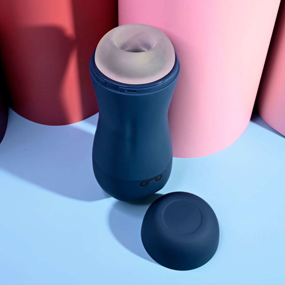 Playboy Pleasure GUSTO Vibrating Stroker 21.6 cm > Sex Toys For Men > Masturbators > Vibrating