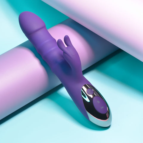 Playboy Pleasure HOP TO IT Rabbit Vibrator 23.5cm VIBRATORS-RABBIT