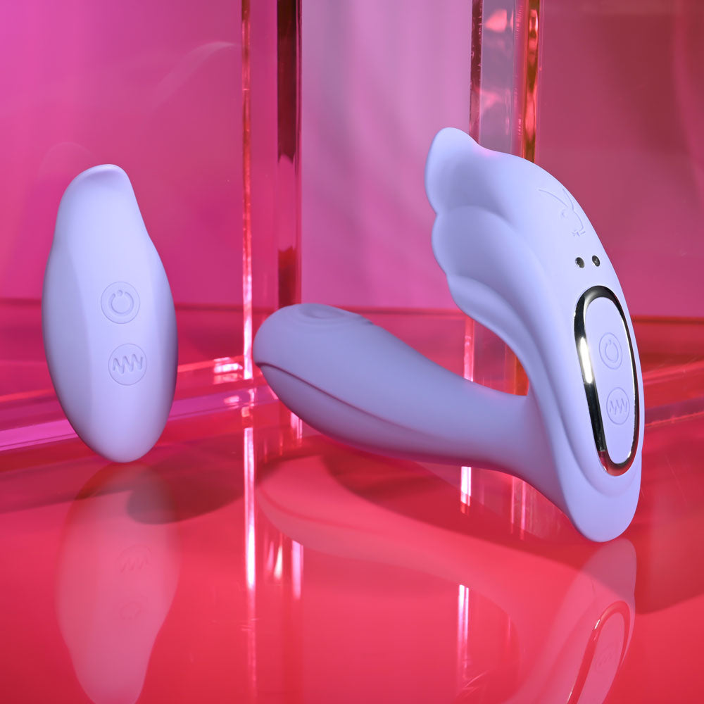 Playboy Pleasure Lilac Fantasy Tapping Vibrator Secondary image