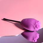 Playboy Pleasure PETAL Vibrator with Tongue-Flicking Head > Sex Toys For Ladies > Rose Stimulators