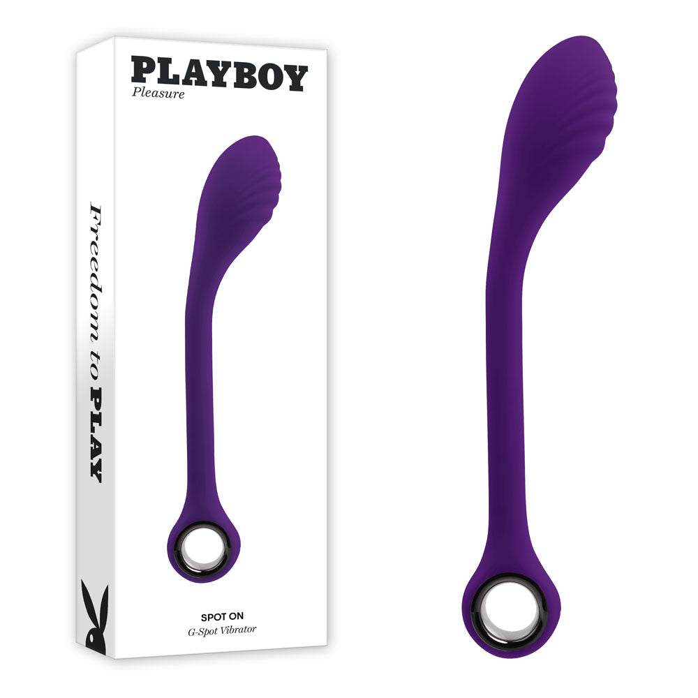 Playboy Pleasure SPOT ON G-Spot Vibrator with 3 Speeds > Sex Toys For Ladies > G-Spot Vibrators Main image