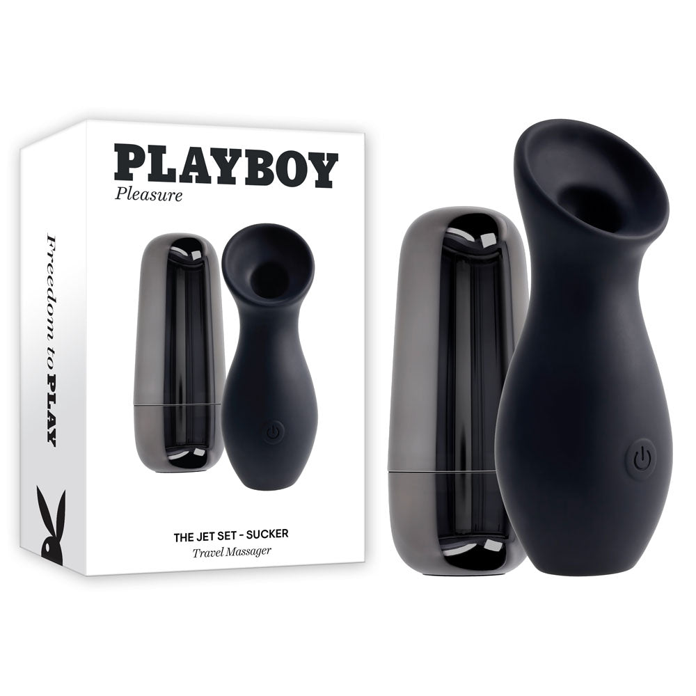 Playboy Pleasure THE JET SET - SUCKER Clitoral Toy > Vibrators > Ladies > Clitoral Vibrators and Stimulators