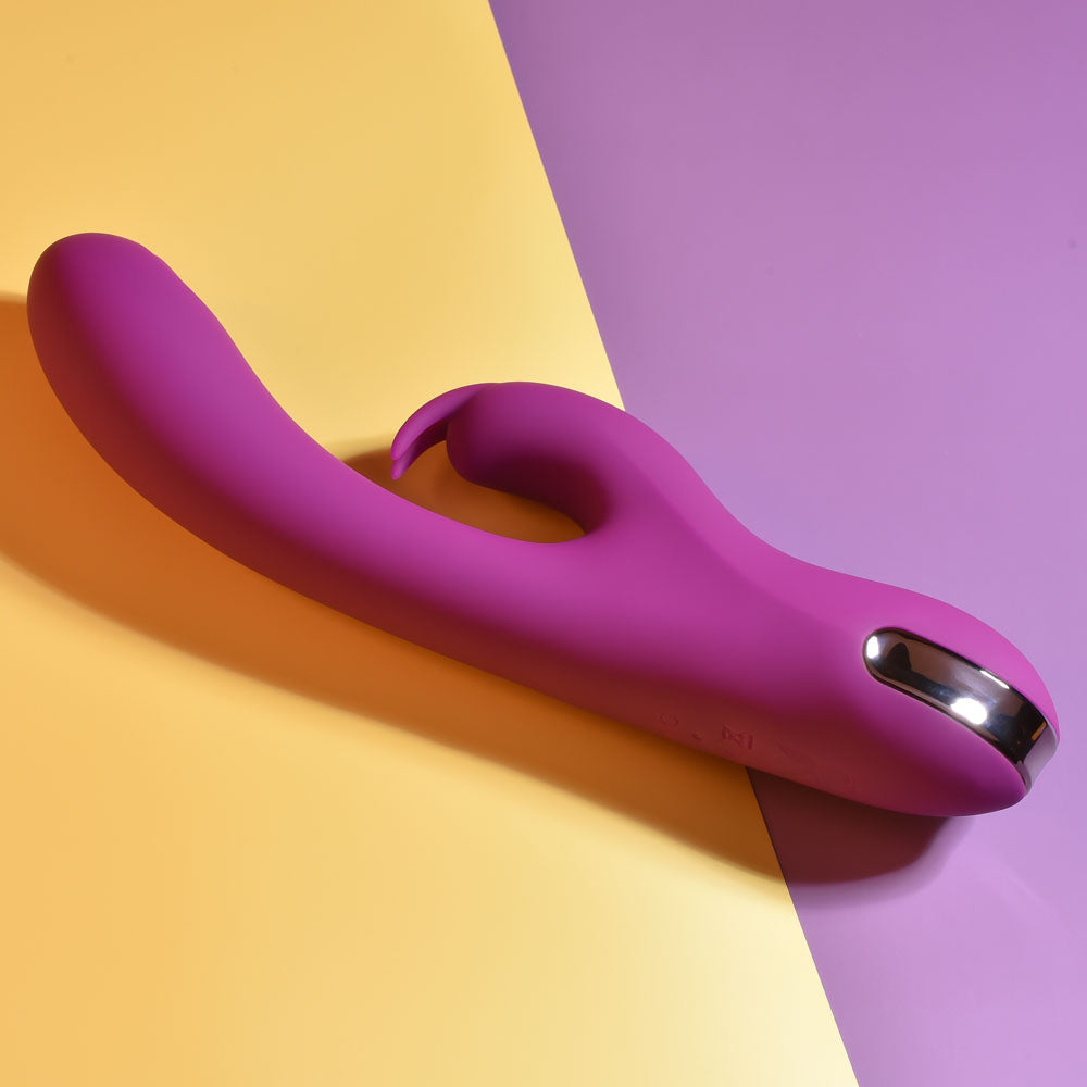 Playboy Pleasure THUMPER Velvet Silicone Rabbit Vibrator VIBRATORS-RABBIT