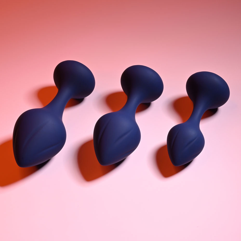 Playboy Pleasure Tail Trainer Butt Plugs Set of 3 Sizes Secondary image