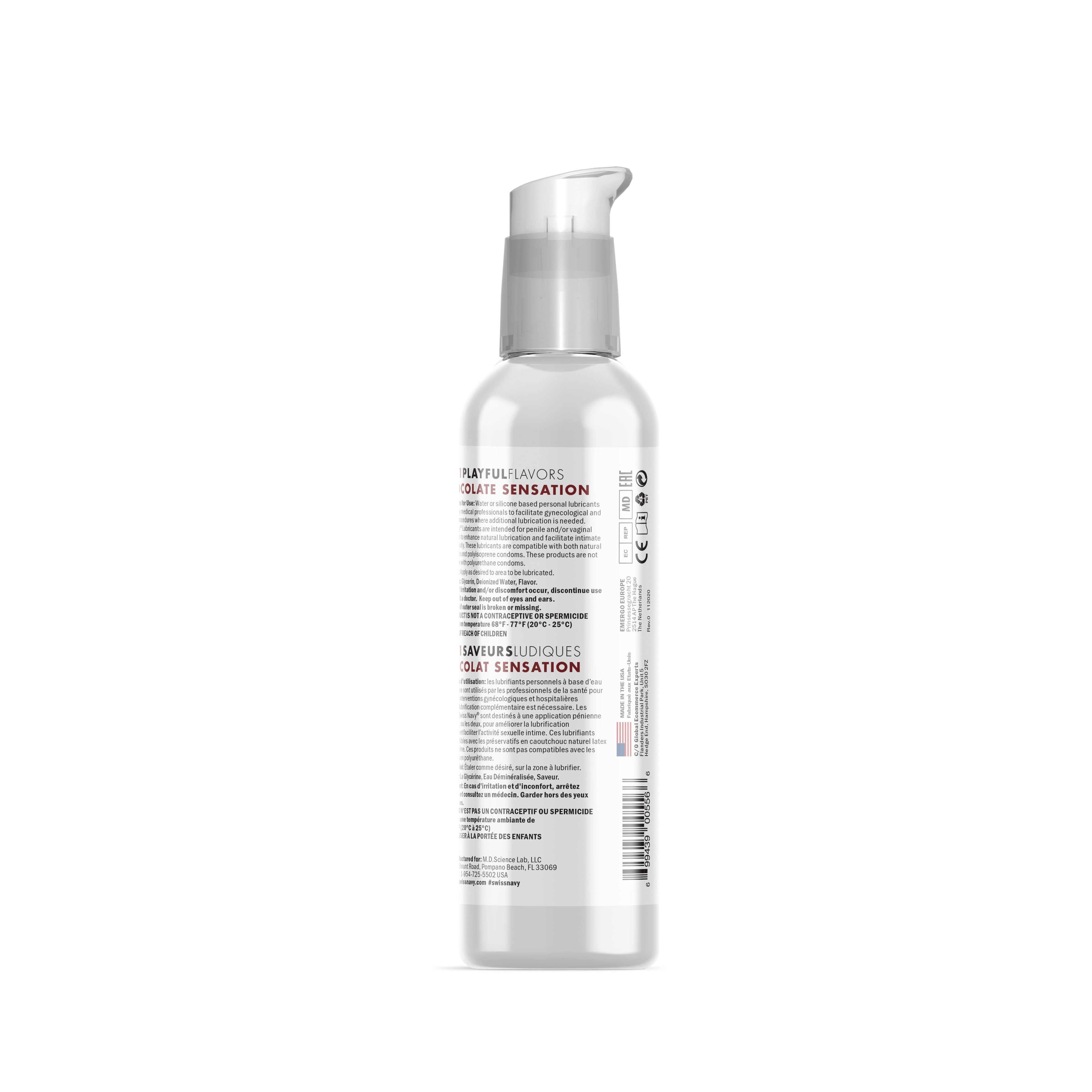 Playful Flavours 4 In 1 Chocolate Sensation (4oz/118ml) – Flavored Massage Oil > Lube > Flavoured