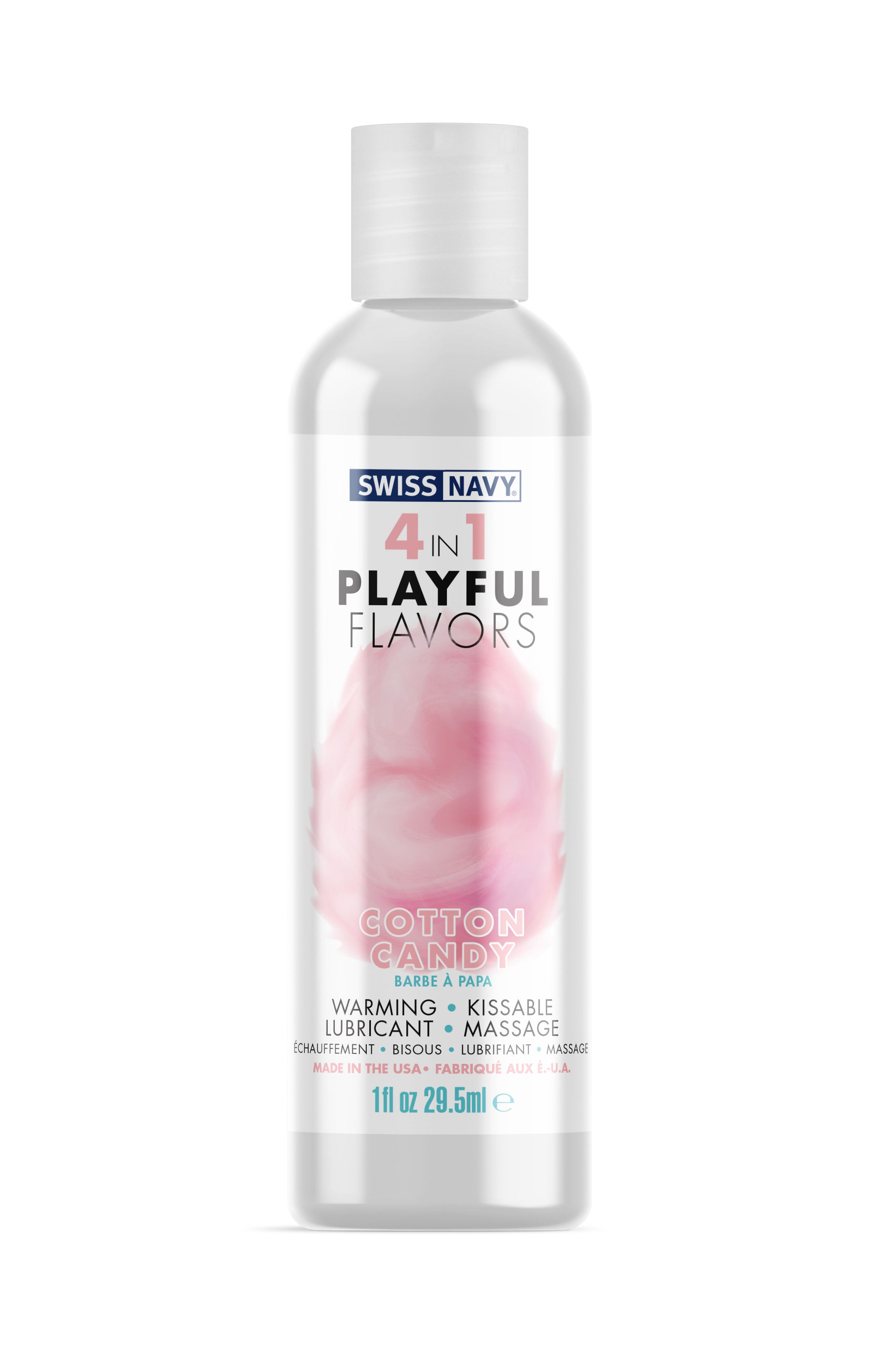 Playful Flavours 4 In 1 Cotton Candy 1oz/29.5ml Lube Secondary image