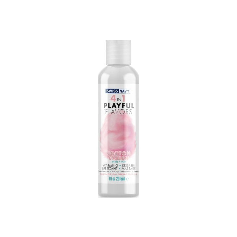 Playful Flavours 4 In 1 Cotton Candy 1oz/29.5ml Lube > Lube > Flavoured Main image