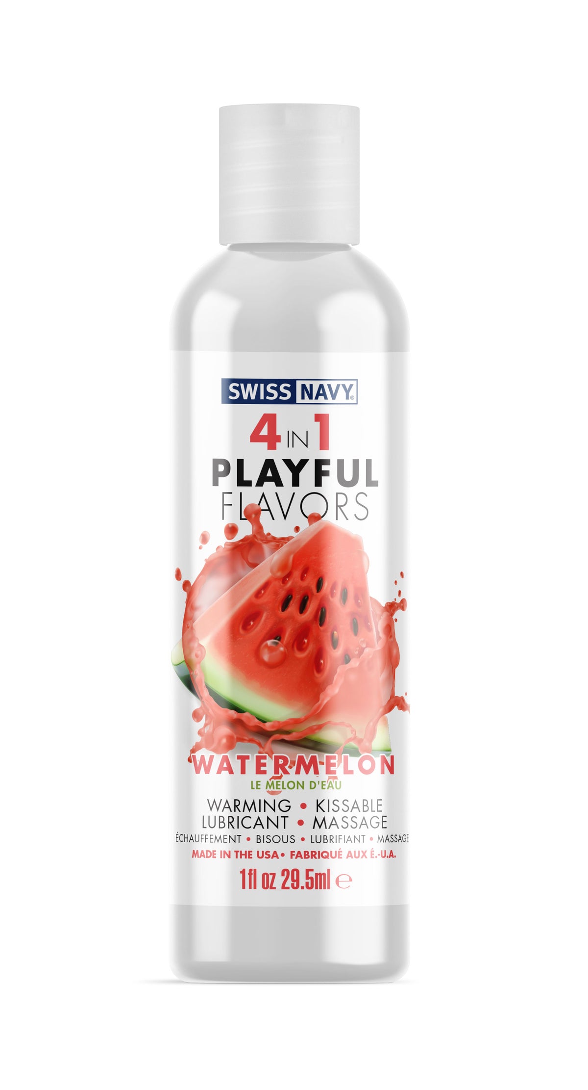 Playful Flavours 4 In 1 Watermelon (1oz/29.5ml) – Flavored Lubricant > Lube > Flavoured