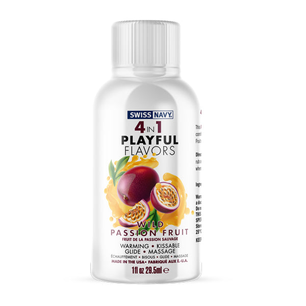 Swiss Navy Playful Flavours Wild Passion Fruit (1oz/29.5ml) – Flavored Lubricant > Lube > Flavoured Main image