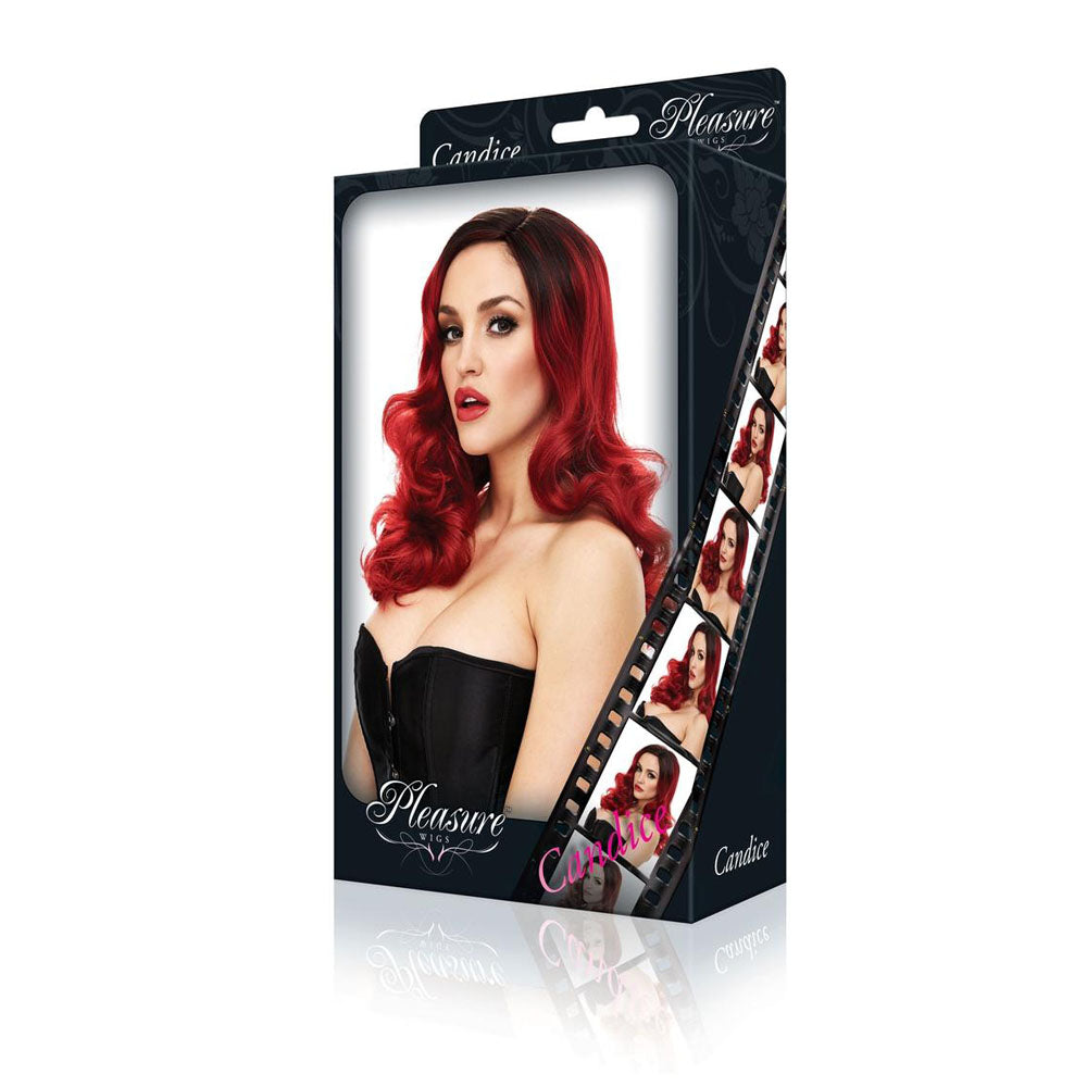 Pleasure Wigs Candice Black Wig > Clothes > Wigs