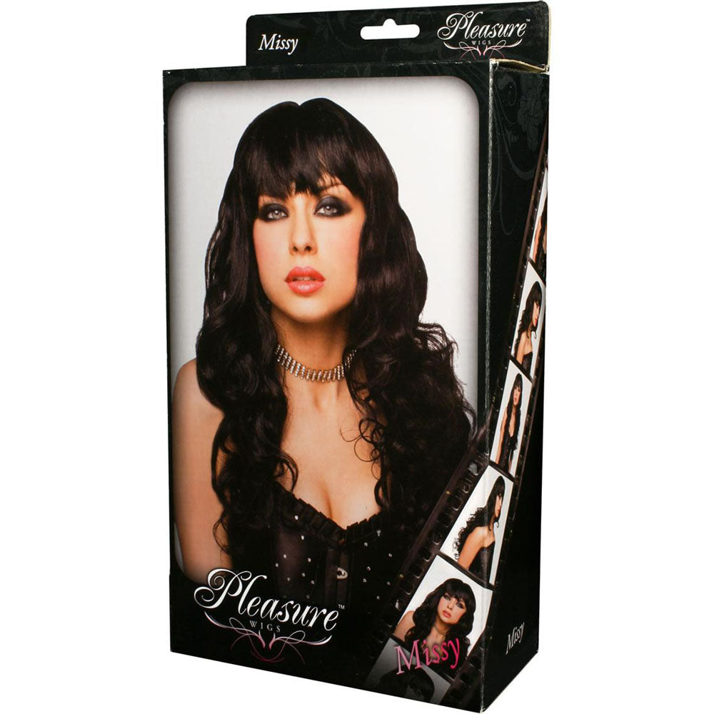 Pleasure Wigs Missy Wig Black > Clothes > Wigs Main image