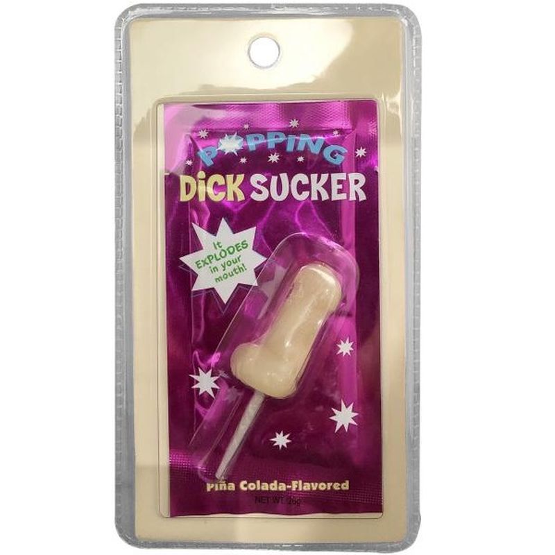 Popping Dick Sucker (Pina Colada) – Explosive Edible Treat > Novelties > Candy & Edible Items