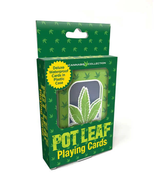 Pot Leaf Waterproof Playing Cards > Novelties > Playing Cards