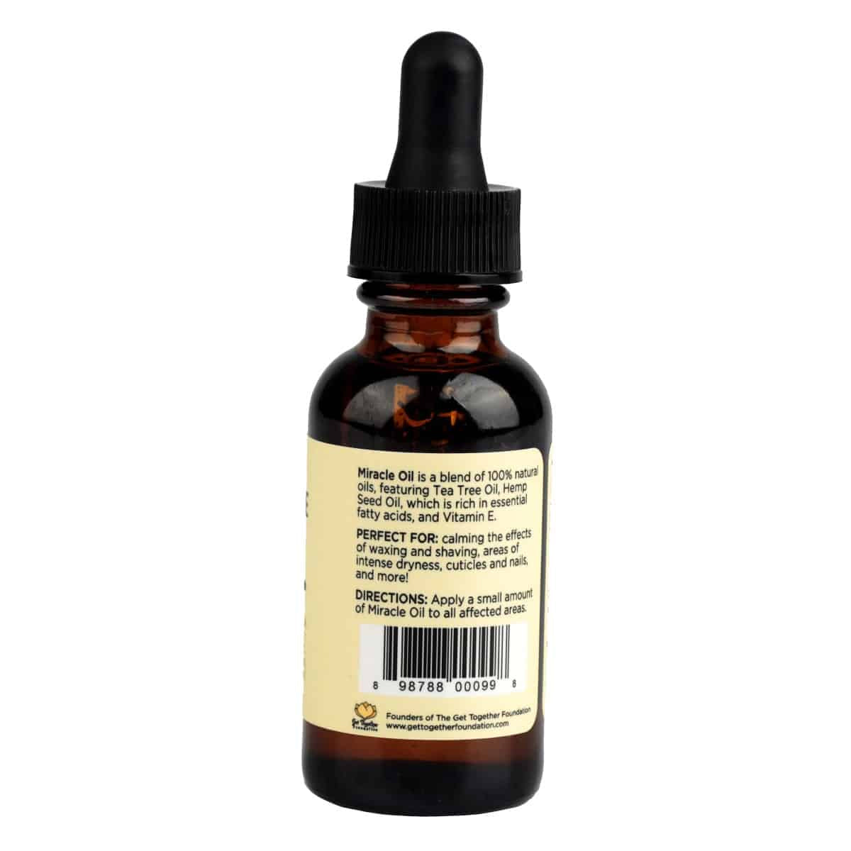Miracle Oil Skin Soothing Oil with Hemp Seed 30ml Dropper Bottle > Essentials > Bath & Body