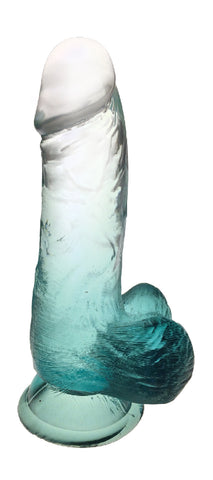 Shades 6 Inch Jelly Dong (Emerald) – Body-Safe TPR Dong > Dildos > Realistic Dildos