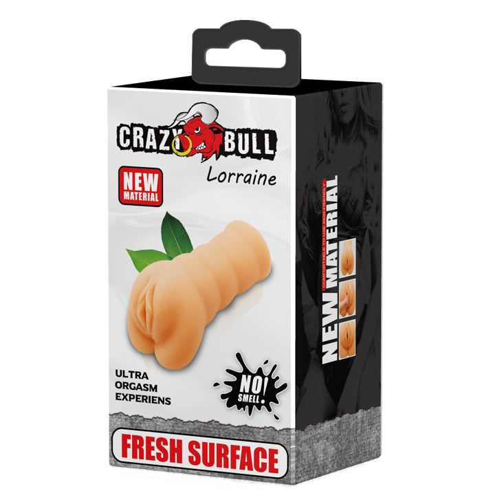 Crazy Bull Lorraine – Realistic Vagina Stroker 14.8 cm > Sex Toys For Men > Masturbators > Manual