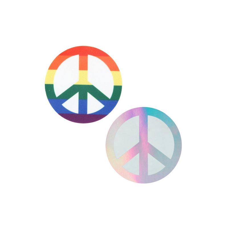 Pride Peace Sign Pasties > Clothes > Pasties Main image