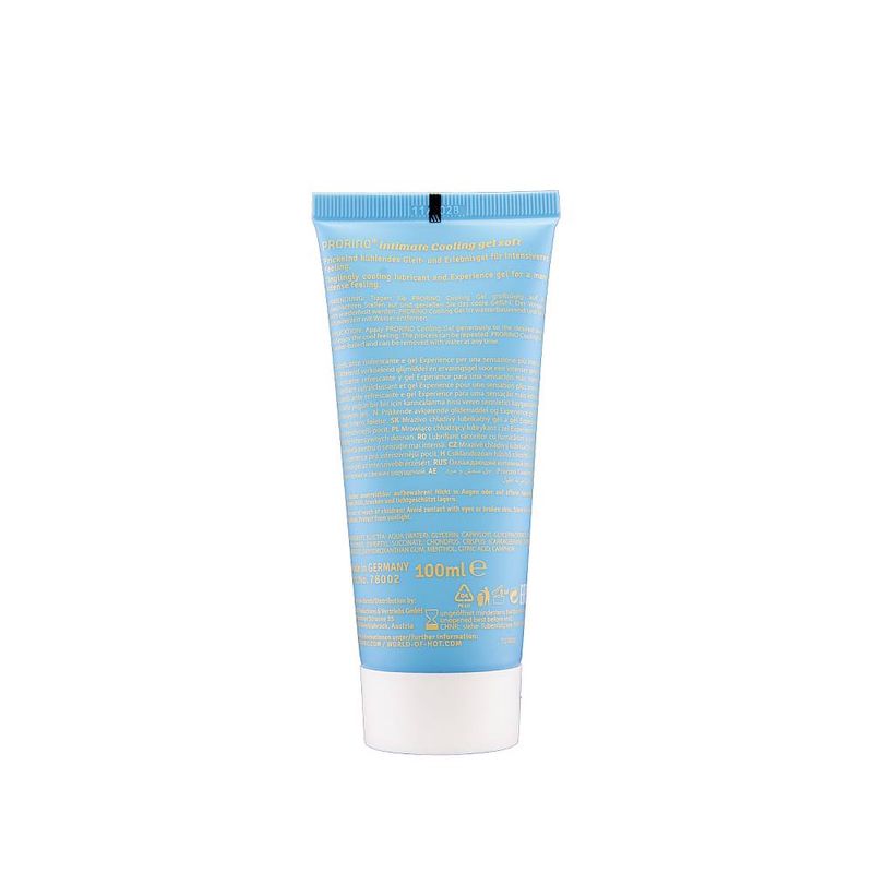 Prorino Cooling Gel Soft Lubricant 100ml Water-Soluble Formula > Lube > Water Based