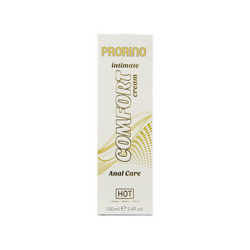 Prorino Unisex Sensitive Anal Comfort Cream 100ml Tube Anal Lubricant