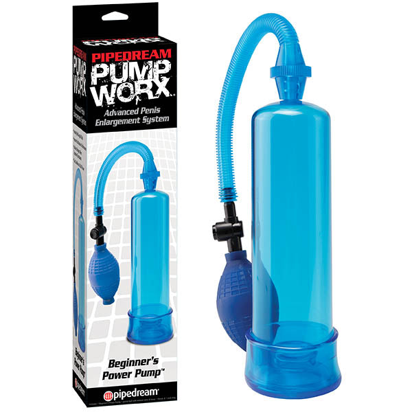 Pump Worx Beginner Power Pump - 7.5" x 2.1" Insertable Penis Pump > Pumps > Penis Pumps Main image