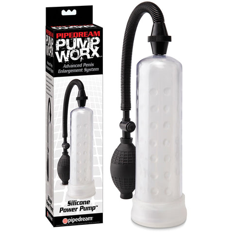 Pump Worx Silicone Power Pump Penis Pump Pumps