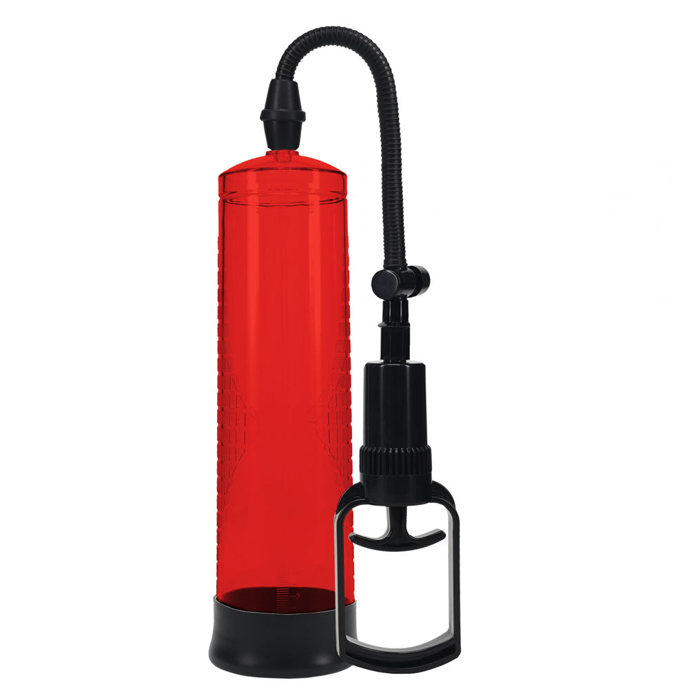 Pumped Basic Penis Pump 2 Red - 20cm x 6cm > Pumps > Penis Pumps