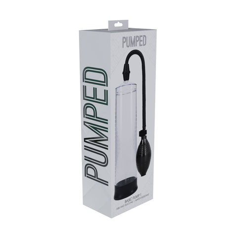 Pumped Basic Pump 1 Transparent Clear Penis Pump Pumps