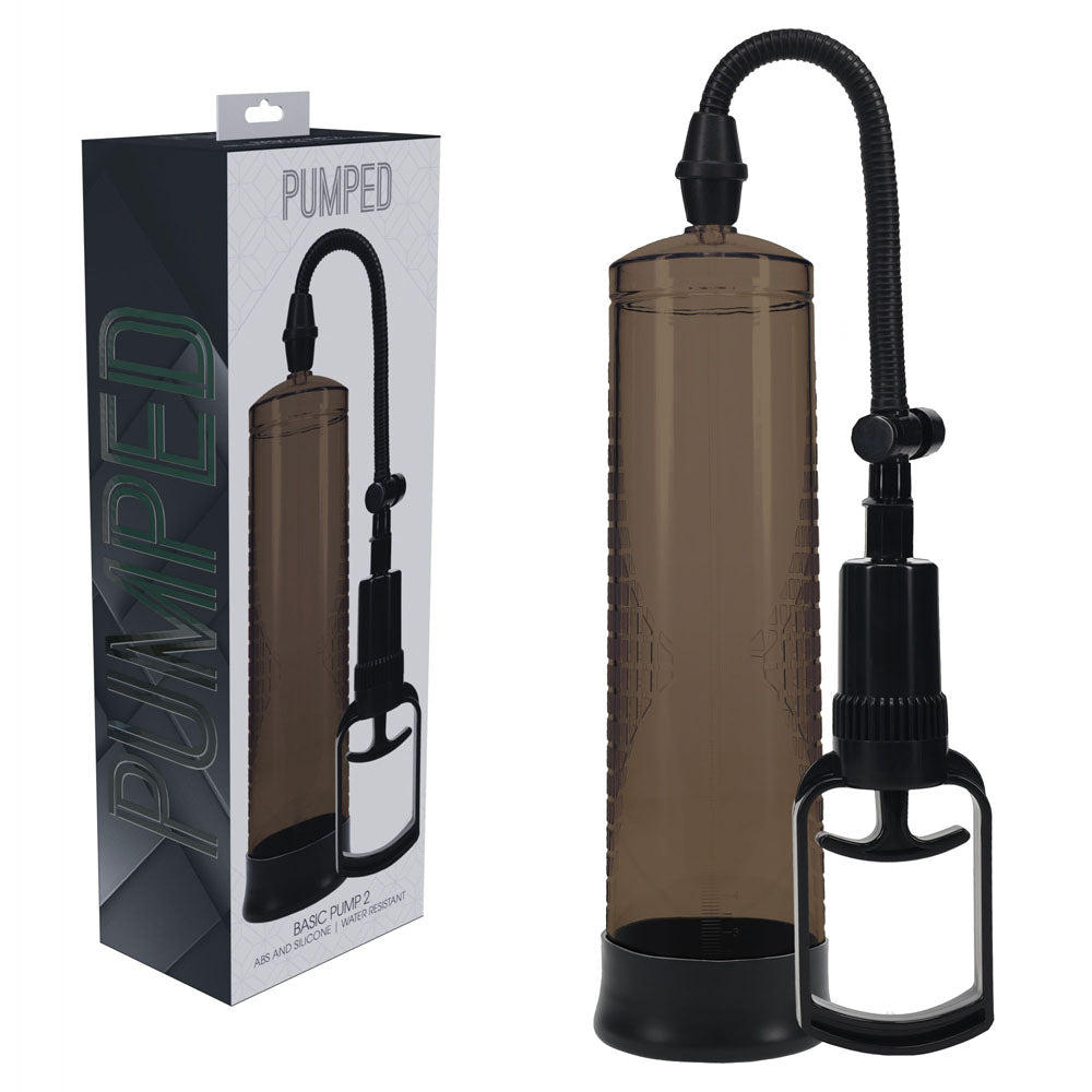 Pumped Basic Pump 2 Black Penis Pump - 20cm x 6cm > Pumps > Penis Pumps Main image