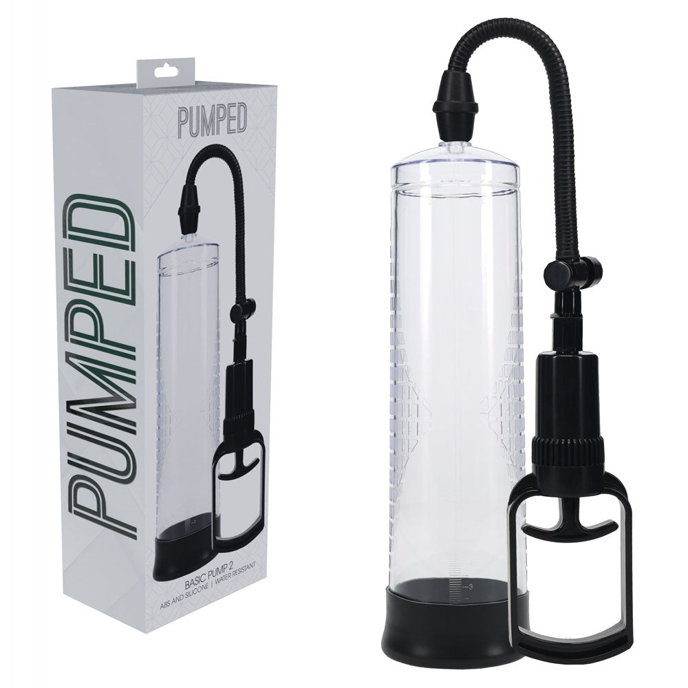 Pumped Basic Pump 2 Transparent Clear Penis Pump 20cm x 6cm > Pumps > Penis Pumps