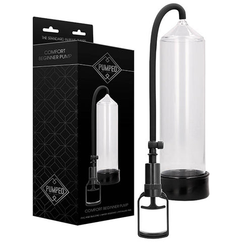 Pumped Comfort Beginner Penis Pump Clear - 23cm x 6.1cm > Pumps > Penis Pumps