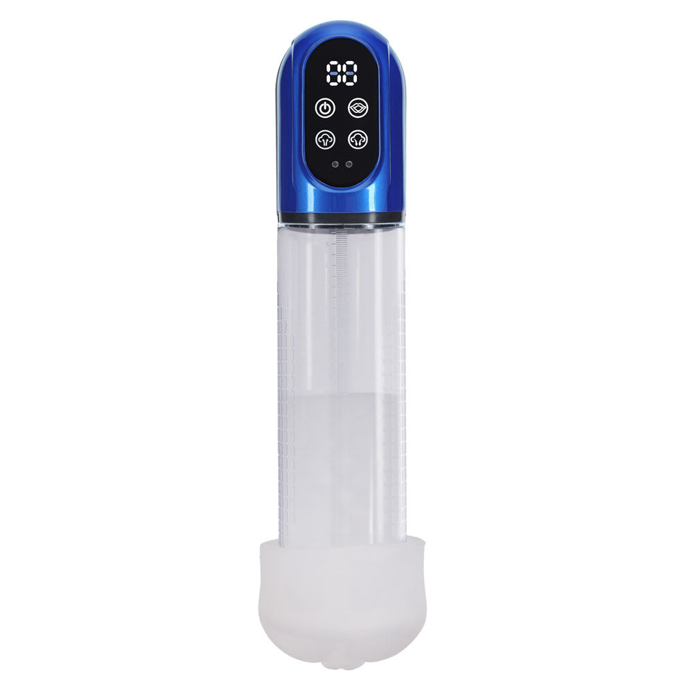 Pumped Engage Automatic Penis Pump Metallic 21cm Insertable > Pumps > Penis Pumps Electric