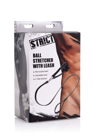 Strict Ball Stretcher With Leash > Sex Toys For Men > Ball Stretchers