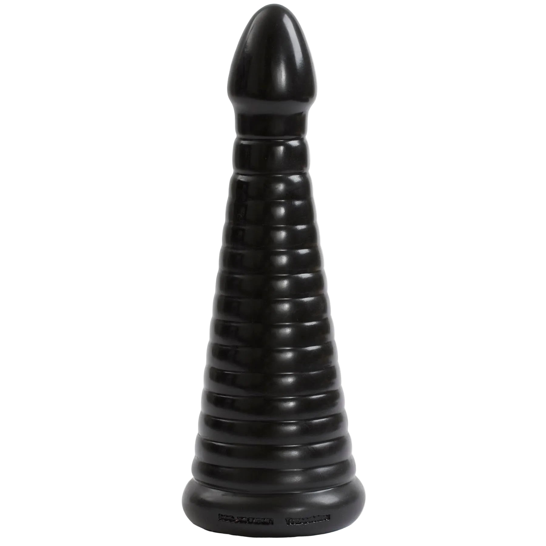TitanMen Intimidator Black 11 Inch Ribbed Shaft Anal Toy Main image