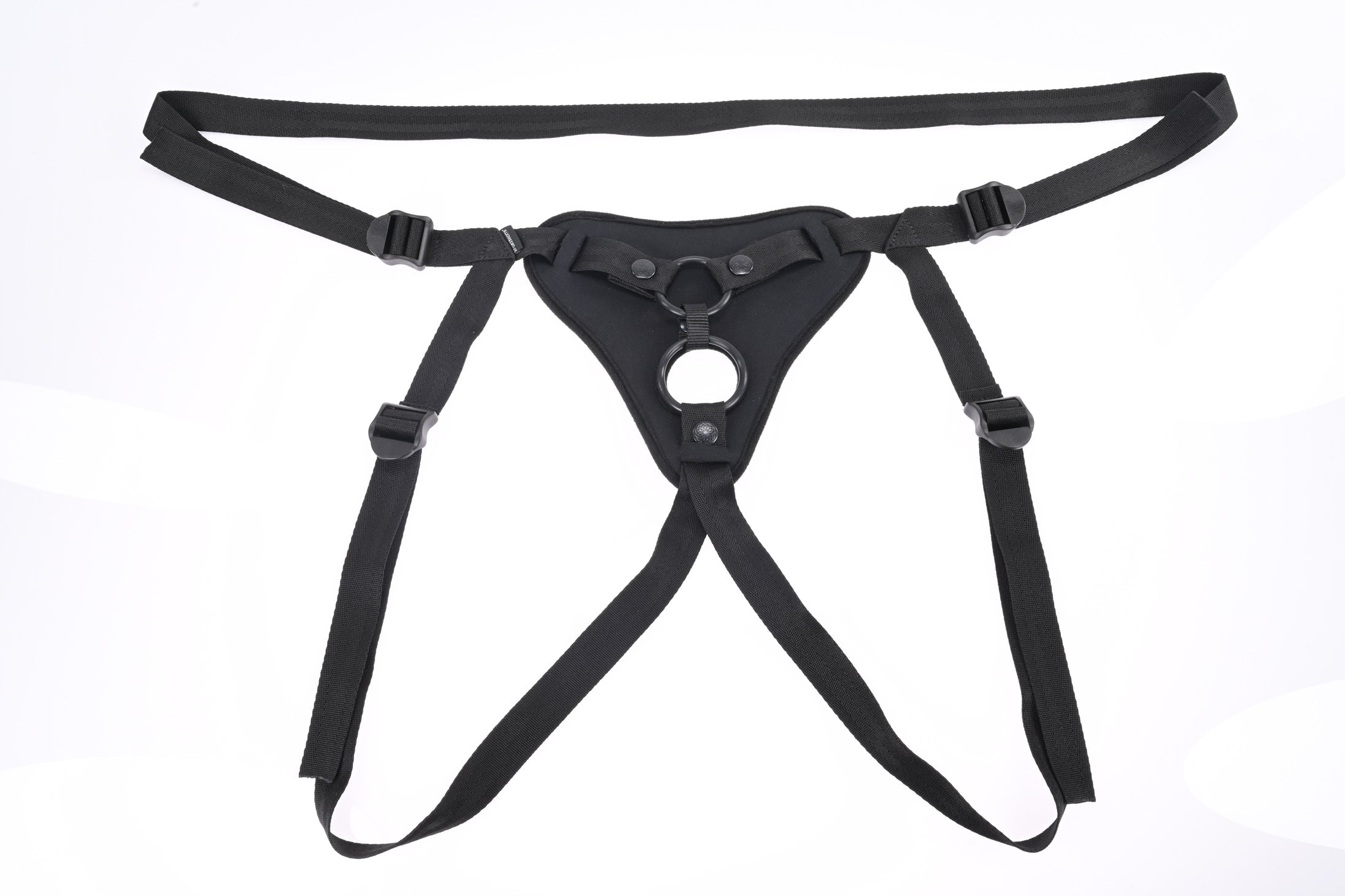 SPORTSHEETS Dual Desires Strap On 4 Way Adjustable Harness > Dildos > Strap On Harnesses